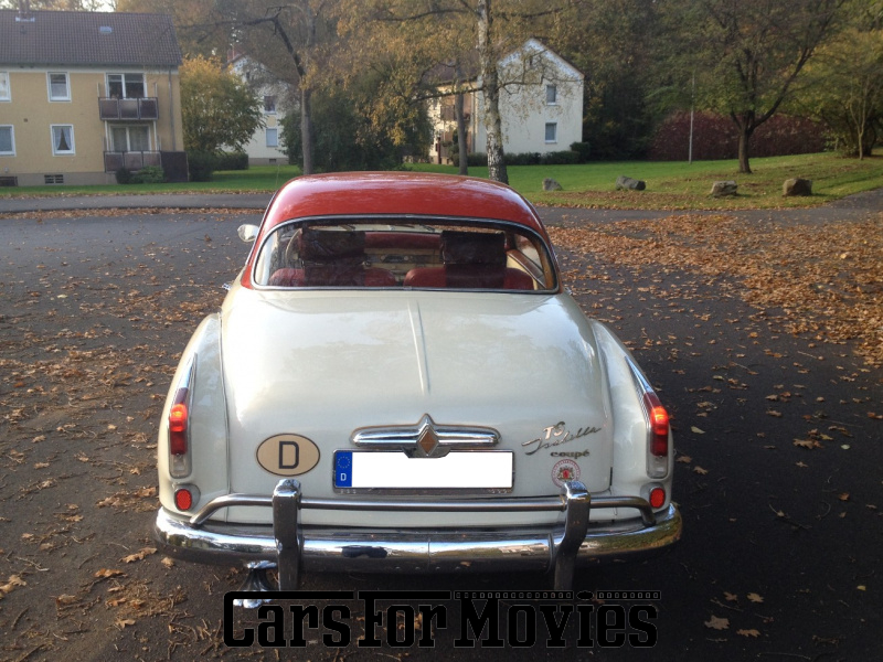 CarsForMovies | Borgward Isabella  1958 Deutschland Sonstige Sonstige Zivilfahrzeug Coupe Nordrhein-Westfalen 5583 Oldtimer Schiebedach elfenbein beige patina weiß